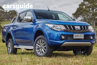 White 2017 Mitsubishi Triton Dual Cab Utility Gls (4X4)