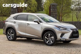 White 2020 Lexus NX300H Wagon Luxury Hybrid (Fwd)