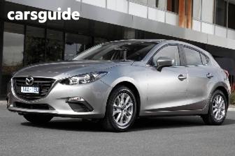 Red 2015 Mazda 3 Hatchback Neo
