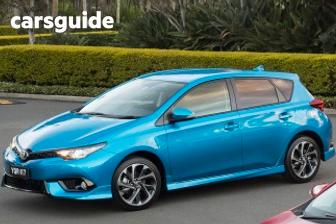 Orange 2018 Toyota Corolla Hatchback Ascent Sport