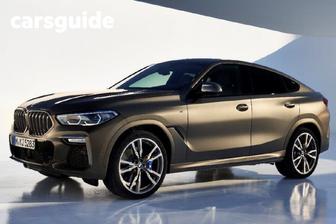 Beige 2020 BMW X6 Coupe Xdrive30D M Sport