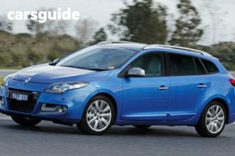 Blue 2013 Renault Megane Wagon Dynamique
