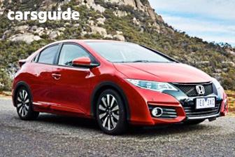 Silver 2015 Honda Civic Hatchback Vti-S