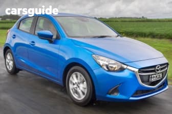 Blue 2018 Mazda 2 Hatchback Maxx