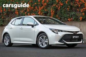 Silver 2019 Toyota Corolla Hatchback Ascent Sport