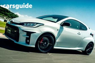 White 2021 Toyota GR Yaris Hatchback Rallye