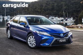 White 2021 Toyota Camry Sedan Ascent