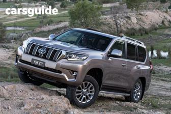 Black 2021 Toyota Landcruiser Prado Wagon Kakadu