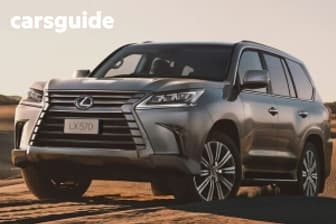 White 2017 Lexus LX570 Wagon