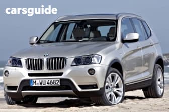 Blue 2012 BMW X3 Wagon Xdrive 20D