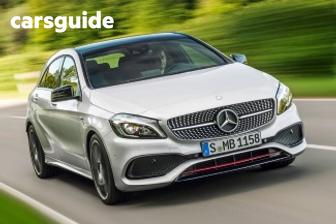 Blue 2017 Mercedes-Benz A250 Hatchback Sport 4Matic