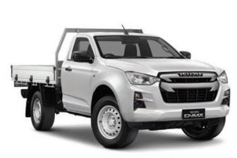 White 2021 Isuzu D-MAX Cab Chassis Sx (4X2)