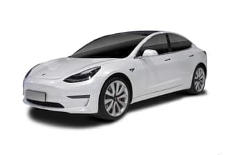 White 2022 Tesla Model 3 Sedan Rear-Wheel Drive