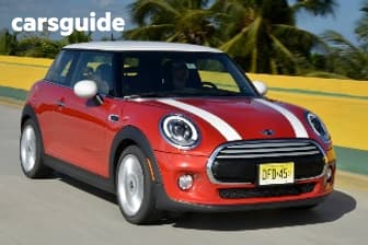 Red 2016 Mini Cooper Hatchback