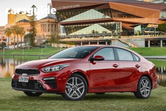 Red 2019 Kia Cerato Sedan S