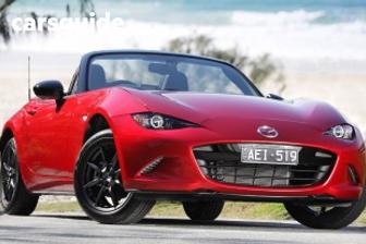 Red 2015 Mazda MX-5 Roadster