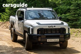 Beige 2025 Kia Tasman Double Cab Pick Up Sx (4X4) (Std) Body Fender