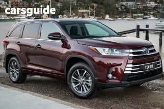 Silver 2018 Toyota Kluger Wagon Gxl (4X2)