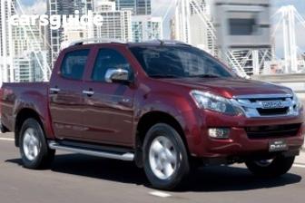 Red 2017 Isuzu D-MAX Crew Cab Utility Ls-M Hi-Ride (4X4)