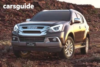 Black 2017 Isuzu MU-X Wagon Ls-T (4X4)