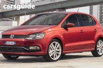 Blue 2014 Volkswagen Polo Hatchback 66 Tsi Trendline