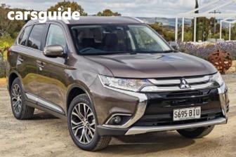 Brown 2017 Mitsubishi Outlander Wagon Ls Safety Pack (4X2)