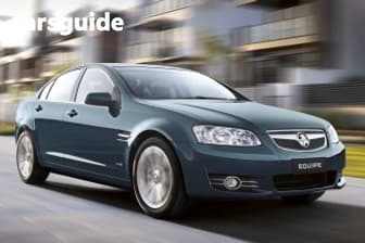 Black 2012 Holden Commodore Sedan Equipe