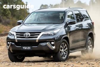Black 2018 Toyota Fortuner Wagon Gxl