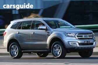 Blue 2017 Ford Everest Wagon Trend (4Wd)