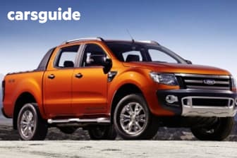 Orange 2014 Ford Ranger Crew Cab Utility Wildtrak 3.2 (4X4)