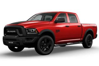 2020 RAM 1500 Crew Cab Utility Warlock (White/Red/Pat Blue)