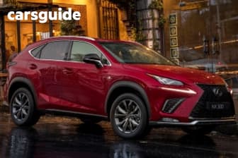 White 2018 Lexus NX300 Wagon F Sport (Fwd)