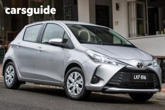 Silver 2017 Toyota Yaris Hatchback Ascent