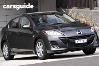 Grey 2010 Mazda 3 Sedan Maxx Sport