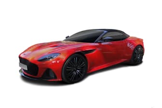Blue 2020 Aston Martin DBS Convertible Superleggera Volante