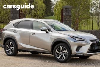 White 2017 Lexus NX300H Wagon Sports Luxury Hybrid (Awd)