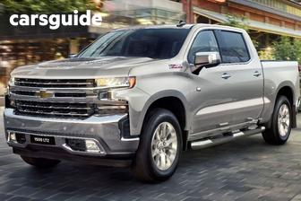 Red 2021 Chevrolet Silverado Crew Cab Utility 1500 Ltz Premium Tech Pack