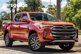 Black 2022 LDV T60 Double Cab Utility Max Pro (4X4)