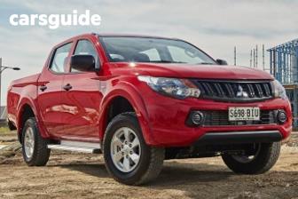 Silver 2018 Mitsubishi Triton Dual Cab Utility Glx (4X4)