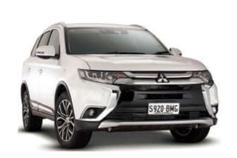 White 2017 Mitsubishi Outlander Wagon Ls Safety Pack (4X2)