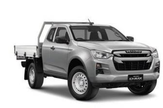 White 2021 Isuzu D-MAX Space Cab Chassis Sx (4X4)
