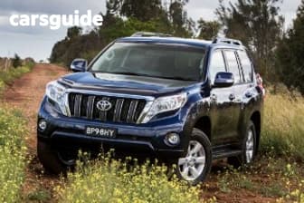 Silver 2014 Toyota Landcruiser Prado Wagon Gxl (4X4)