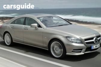 Red 2012 Mercedes-Benz CLS350 Coupe Be