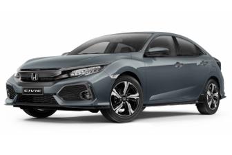 Red 2018 Honda Civic Hatchback Rs