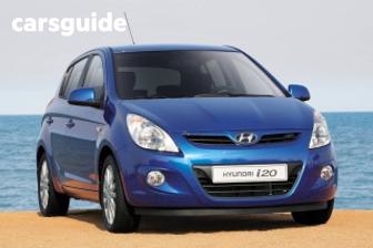 White 2011 Hyundai I20 Hatchback Active