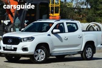 White 2018 LDV T60 Double Cab Utility Pro (4X4)