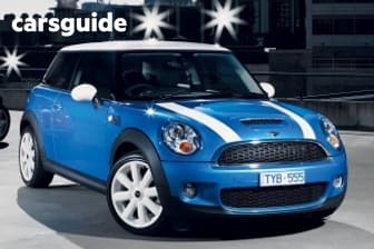 Red 2008 Mini Cooper Hatchback S