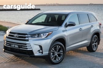 Silver 2019 Toyota Kluger Wagon Gx (4X2)