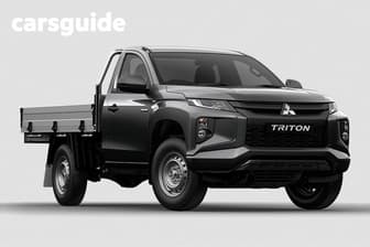 White 2025 Mitsubishi Triton Cab Chassis Glx (4X2)