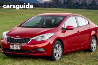 White 2014 Kia Cerato Sedan S